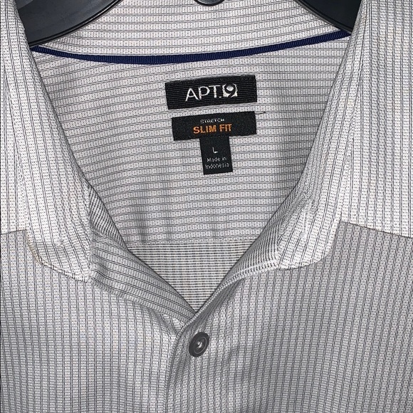 Apt. 9 Stretch Slim Fit Button-Down Shirt - Picture 2 of 3